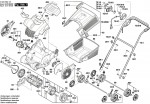 Bosch 3 600 H8A 171 UniversalVerticutt 1100 Verticutter 230 V / GB Spare Parts UniversalVerticutt1100